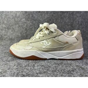 DC‎ Shoes Penza Sneakers Womens 8.5 Off White Suede Skate Shoes ADYS100509
